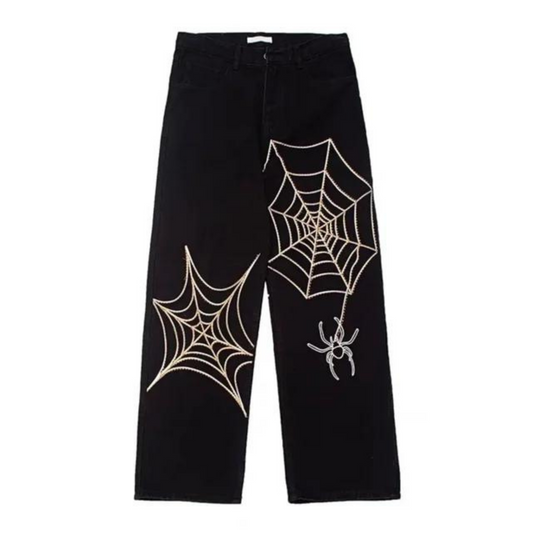 Spider Patterned Street Pant 004