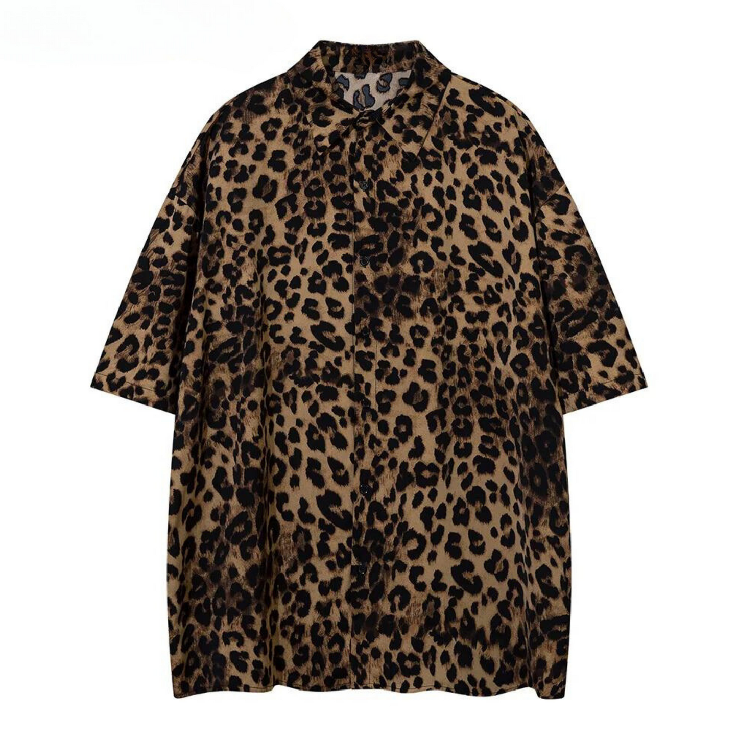 Leopard Patterned The Street Shirt 007