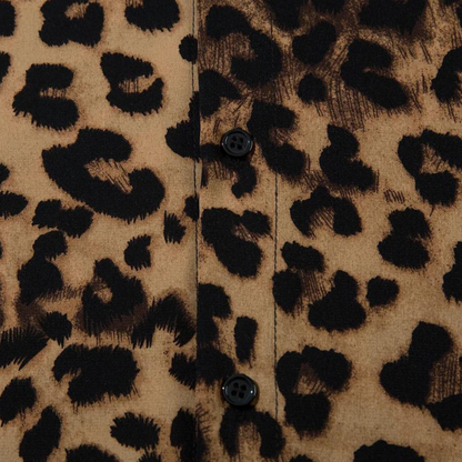 Leopard Patterned The Street Shirt 007