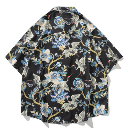 Black Floral Edition Street Shirt 009