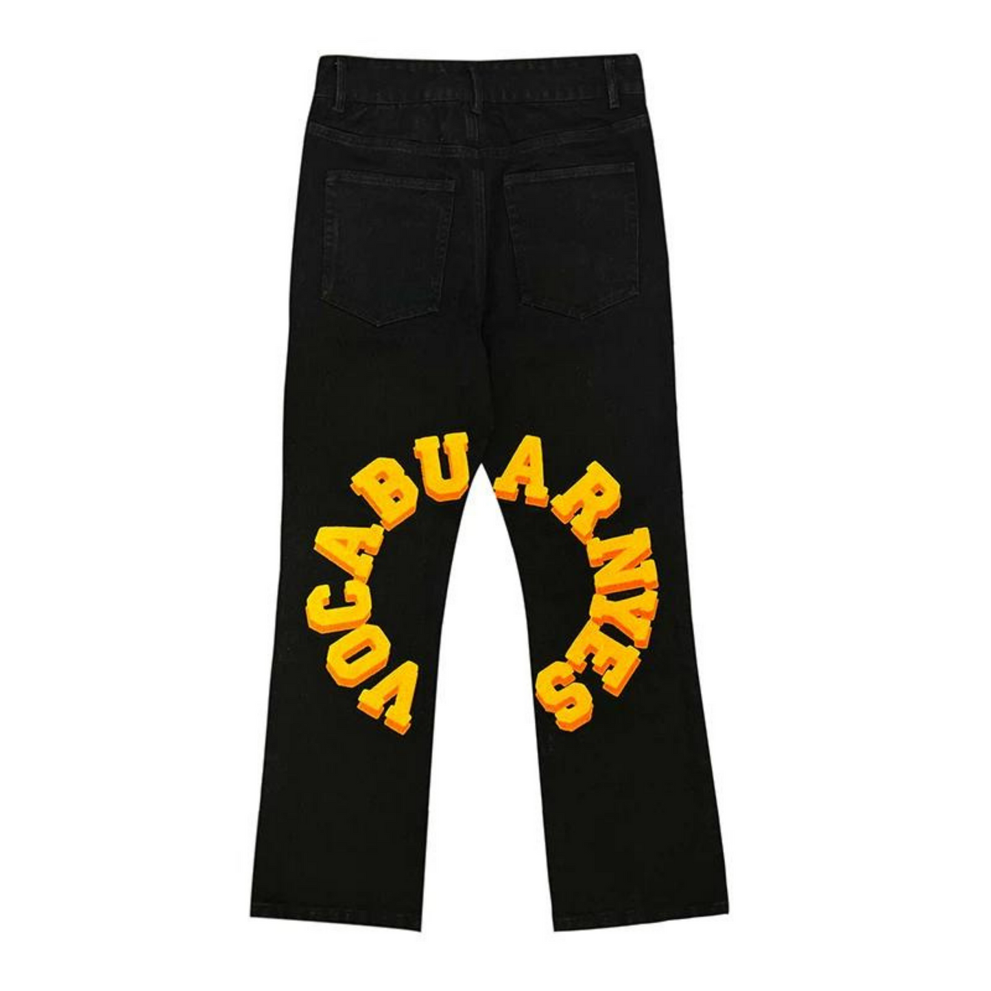 Text Printed Street Pant 012